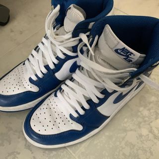 ナイキ(NIKE)のAir Jordan 1 storm blue 27.5cm(スニーカー)