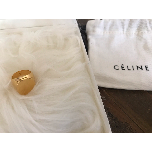 celine シグネットリング　54 フィービー セリーヌ　ネックレス