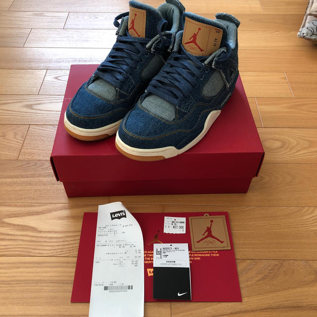 AIR JORDAN 4 RETRO Levi’s NRG 26.5靴/シューズ