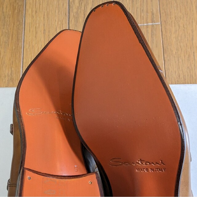 Santoni - Santoni ダブルモンクストラップ 5 ブラウン サントーニ 茶