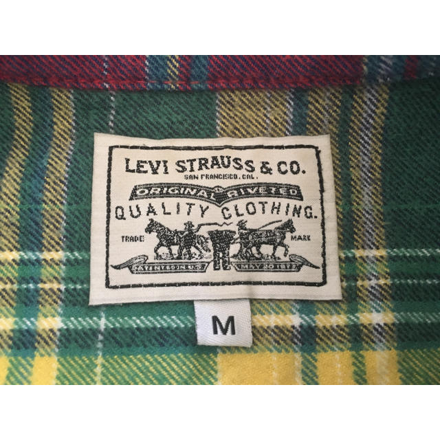 Levi's(リーバイス)の【美品】リーバイス ネルシャツ Mサイズ メンズのトップス(シャツ)の商品写真