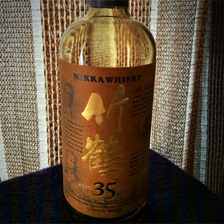 ニッカウイスキー(ニッカウヰスキー)の竹鶴35年　空き瓶(ウイスキー)