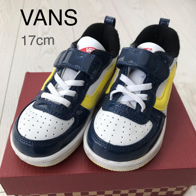 VANS(ヴァンズ)のVANSキッズスニーカー　17cm キッズ/ベビー/マタニティのキッズ靴/シューズ(15cm~)(スニーカー)の商品写真