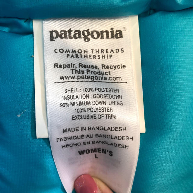 patagonia ダウンジャケットの通販 by emi's shop｜パタゴニアならラクマ - Patagonia 正規店国産
