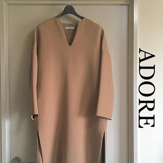 アドーア(ADORE)のP様 ご専用 ADORE キャメル ワンピース(ひざ丈ワンピース)