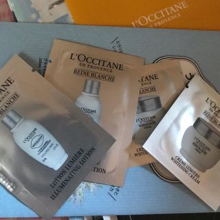 ロクシタン(L'OCCITANE)のロクシタン レーヌブランシュ 化粧水 クリーム (サンプル/トライアルキット)