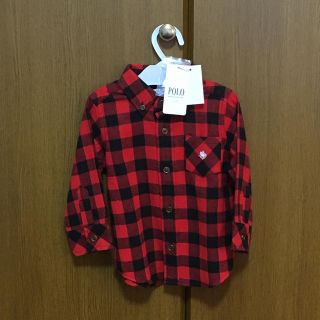 ポロラルフローレン(POLO RALPH LAUREN)のラルフローレン チェックシャツ 赤(シャツ/カットソー)