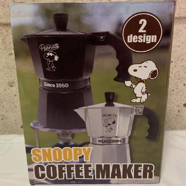 SNOOPY(スヌーピー)のスヌーピー　コーヒーメーカー スマホ/家電/カメラの調理家電(コーヒーメーカー)の商品写真