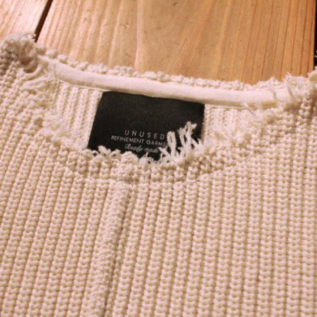 UNUSED(アンユーズド)のUNUSED 5G crew neck knit メンズのトップス(ニット/セーター)の商品写真