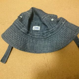 リー(Lee)のジュニアｻｲｽﾞ美品☆Leeデニムハット(帽子)