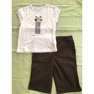 ベベ(BeBe)のTシャツ  女の子パンツ  セット130(Tシャツ/カットソー)