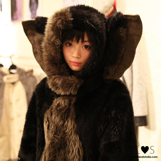 ミルクボーイ♡グレムリンコート♡黒 美品 クリアランス特売 ミルクボーイ コートジャケット その他