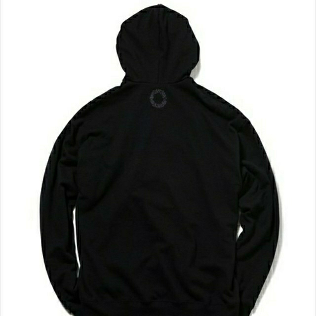 glamb(グラム)のglamb Black hoodie with Nobuaki Kaneko メンズのトップス(パーカー)の商品写真