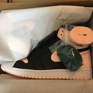 ナイキ(NIKE)のNIKE AIR JORDAN 1 エアジョーダン1 クリムゾンティント ピンク(スニーカー)