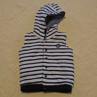 プチバトー(PETIT BATEAU)のchiy様専用　プチバトー　PETIT BATEAU　ダウンベスト(ジャケット/コート)