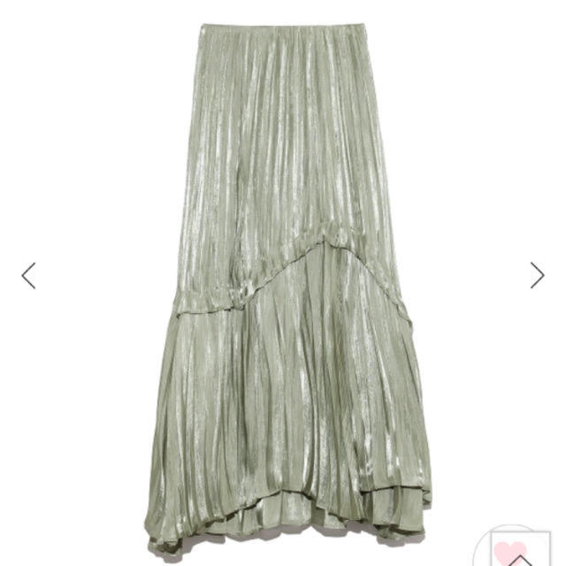 SNIDEL(スナイデル)の新作新品🌷スナイデル　シャイニープリーツスカート2020SS レディースのスカート(ロングスカート)の商品写真