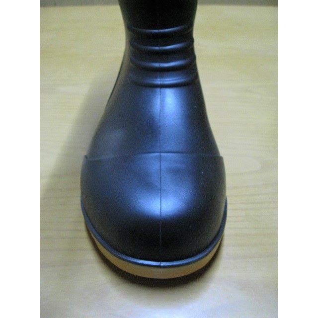 F-9665 PVC安全ブーツ 黒 25.0・26.5・27.0 各1足 メンズの靴/シューズ(長靴/レインシューズ)の商品写真