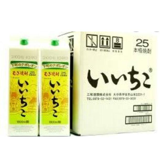 食品/飲料/酒新品、未開封、いいちこ 25度数　1800ml を、12本