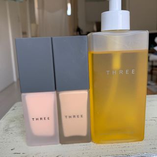 スリー(THREE)のTHREE スリー　ファンデーション　プライマー　クレンジングセット(ファンデーション)