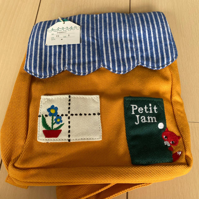 Petit jam(プチジャム)のPetit Jam キッズリュック　未使用品 キッズ/ベビー/マタニティのこども用バッグ(リュックサック)の商品写真