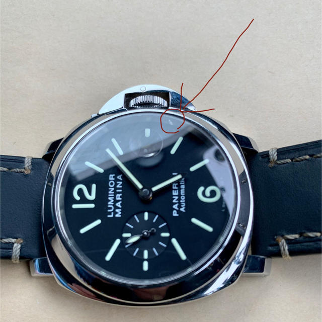 OFFICINE PANERAI(オフィチーネパネライ)の『ひらちゃんまん様専用』パネライ  ルミノールマリーナ　pam00104  メンズの時計(腕時計(アナログ))の商品写真