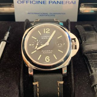 オフィチーネパネライ(OFFICINE PANERAI)の『ひらちゃんまん様専用』パネライ  ルミノールマリーナ　pam00104 (腕時計(アナログ))