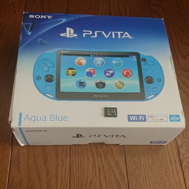 SONY(ソニー)のSONY PS VITA 本体  PCH-2000 ZA23 エンタメ/ホビーのゲームソフト/ゲーム機本体(携帯用ゲーム機本体)の商品写真