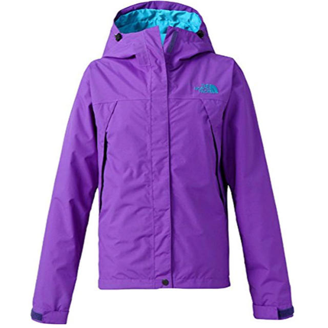 THE NORTH FACE(ザノースフェイス)の美品 配色が可愛い♡ノースフェイス スクープジャケット パープル S スポーツ/アウトドアのアウトドア(登山用品)の商品写真