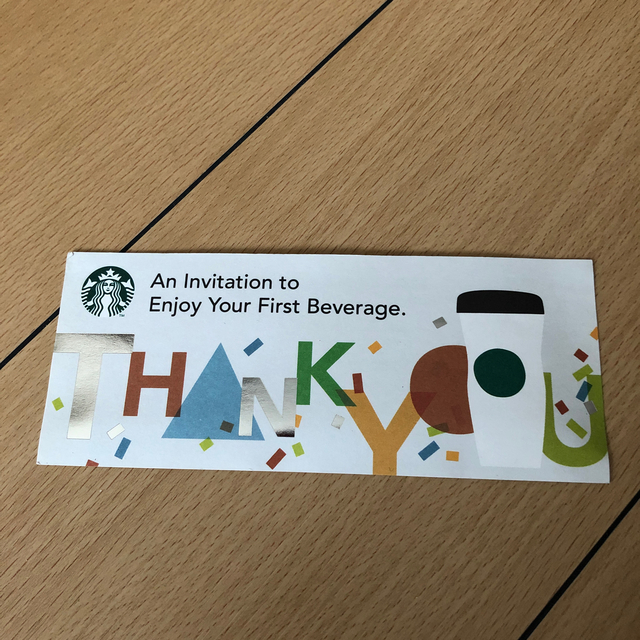 Starbucks スタバ　ドリンクチケット 10枚＋サンキューチケット1枚 2