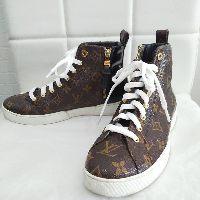 LOUIS VUITTON - LOUIS VUITTON★モノグラム★ステラーラインスニーカー★ハイカット38の通販 by H-STYLE