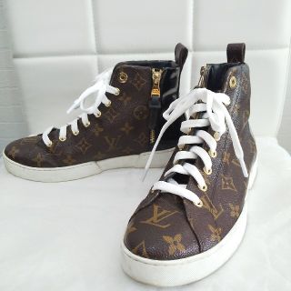 ルイヴィトン(LOUIS VUITTON)のLOUIS VUITTON★モノグラム★ステラーラインスニーカー★ハイカット38(スニーカー)