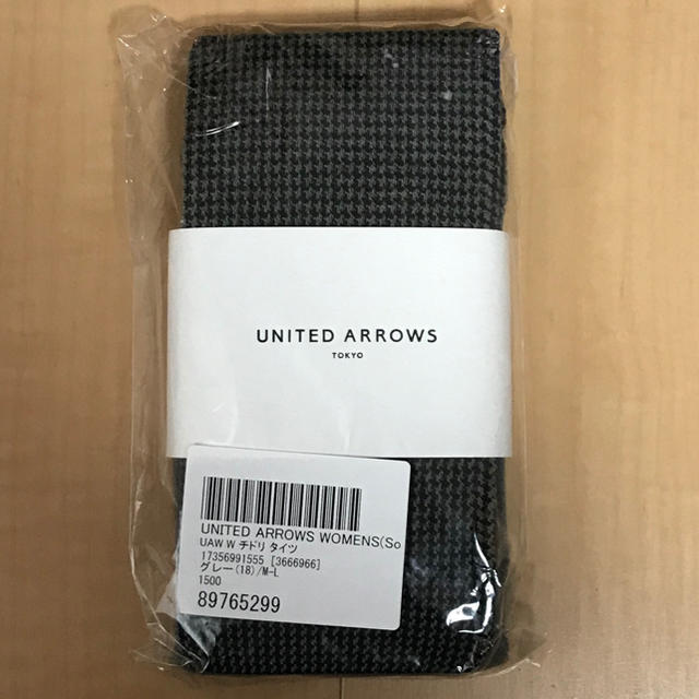 UNITED ARROWS(ユナイテッドアローズ)の☆ サリー☆様専用 ☆UNITED ARROWS 千鳥格子柄 タイツ レディースのレッグウェア(タイツ/ストッキング)の商品写真