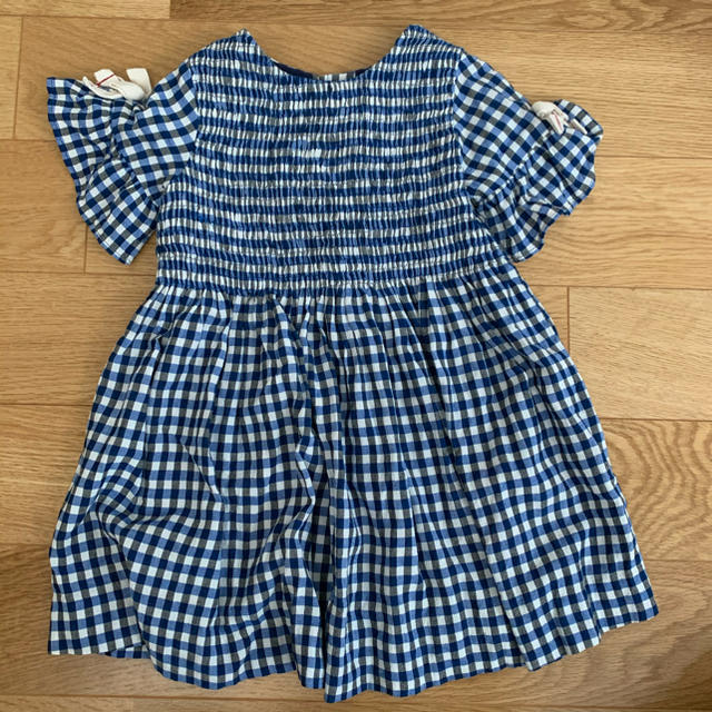 ZARA KIDS(ザラキッズ)のzarababy ギンガムチェック ワンピース  キッズ/ベビー/マタニティのキッズ服女の子用(90cm~)(ワンピース)の商品写真