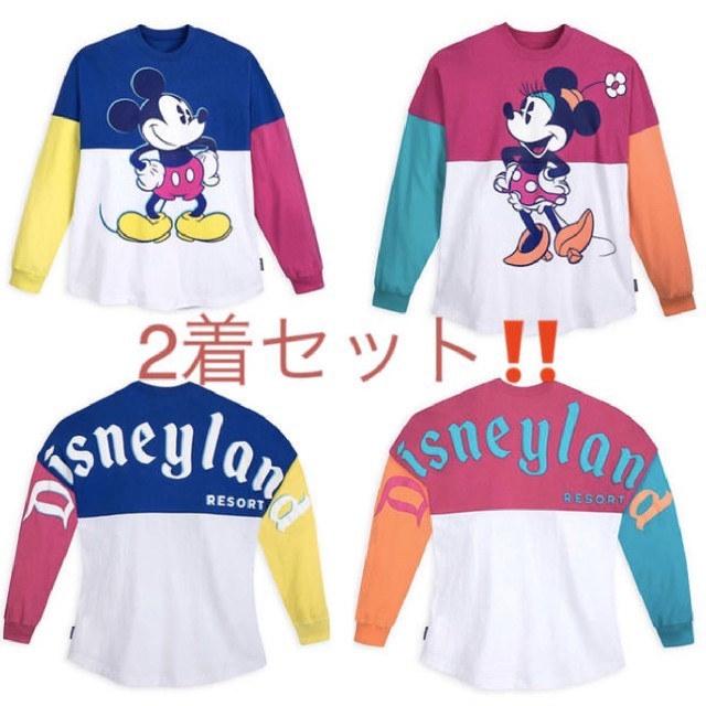 Disney(ディズニー)の【まる様専用】スピリットジャージー　トレーナー　Sサイズ　2着セット レディースのトップス(トレーナー/スウェット)の商品写真