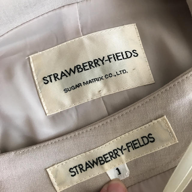 STRAWBERRY-FIELDS(ストロベリーフィールズ)のゆか2960さま専用★strawberry-fields シンプルスーツ レディースのフォーマル/ドレス(スーツ)の商品写真