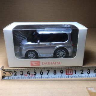 ダイハツ(ダイハツ)のダイハツ ムーブカスタム 非売品 プルバックミニカー シルバーメタリック(ミニカー)