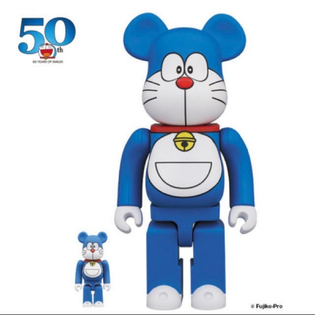 MEDICOM TOY(メディコムトイ)のドラえもん BE@RBRICK 最安値 エンタメ/ホビーのおもちゃ/ぬいぐるみ(キャラクターグッズ)の商品写真