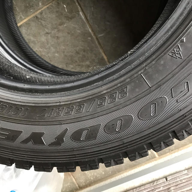 Goodyear(グッドイヤー)の225-65R17 自動車/バイクの自動車(タイヤ・ホイールセット)の商品写真