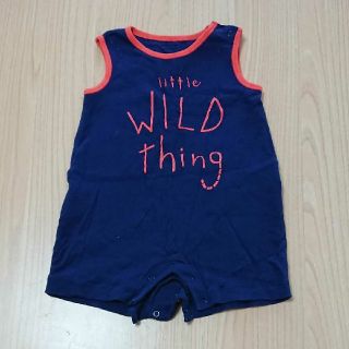 ベビーギャップ(babyGAP)のGAPbaby  ロンパース ノースリーブ タンクトップ 70(カバーオール)