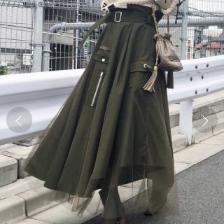 ameri vintage ミニタリースカート