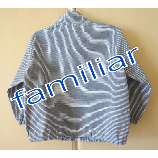 familiar(ファミリア)のfamiliar ファミリアブルゾン90センチ キッズ/ベビー/マタニティのキッズ服男の子用(90cm~)(ジャケット/上着)の商品写真