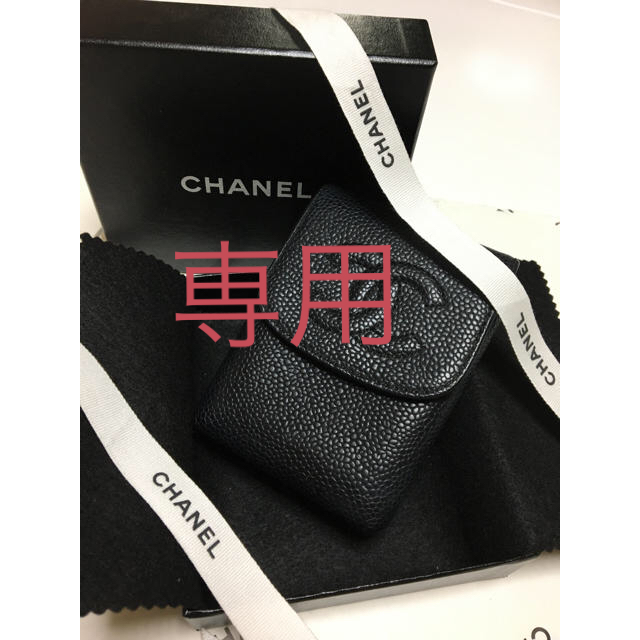 CHANEL シャネル シガレットケース/小物入れ黒 ココマーク正規品極美品