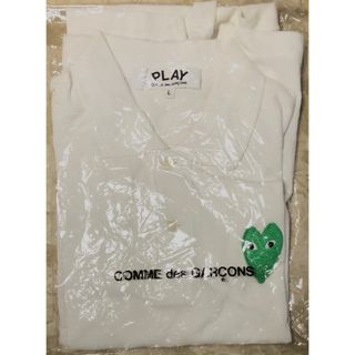 コムデギャルソン(COMME des GARCONS)のPLAY COMME des GARCONS ミニハートワッペンポロシャツ(ポロシャツ)