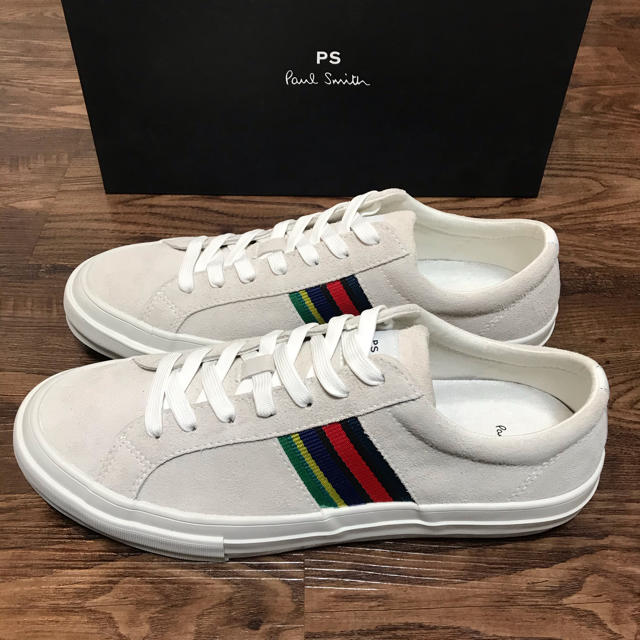 Paul Smith ポールスミス 新品 スポーツストライプ スウェード