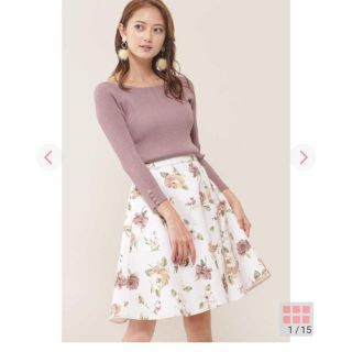 ジルバイジルスチュアート(JILL by JILLSTUART)のJILLSTUART ヴィンテージフローラルワンピース(ひざ丈ワンピース)