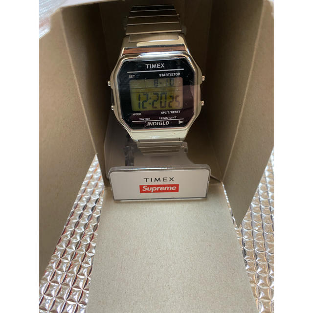 Supreme - 19aw Supreme Timex Digital Watch silverの通販 by ...