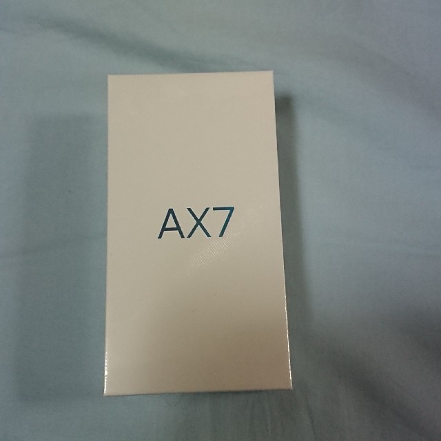 OPPO AX7 ゴールド 新品 未開封 SIMフリー