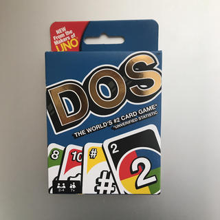 新品 DOS ドス 英国版 UNOの新しいカードゲーム(トランプ/UNO)