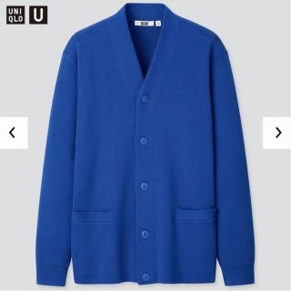 ユニクロ(UNIQLO)のUNIQLO U 完売商品！ユニクロユー ミドルゲージVネックカーディガン(カーディガン)