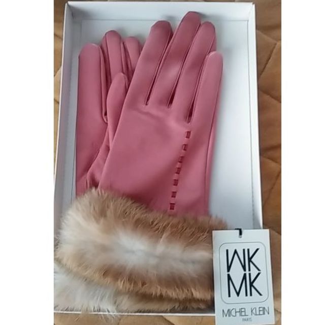 MK MICHEL KLEIN(エムケーミッシェルクラン)のNozooさま 専用 ミッシェルクラン レザー手袋 レディースのファッション小物(手袋)の商品写真